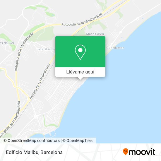 Mapa Edificio Malibu