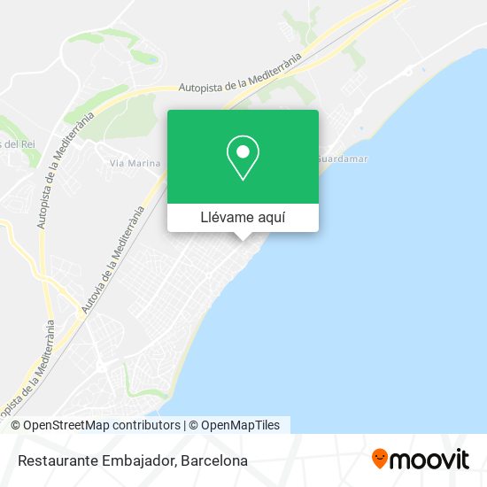 Mapa Restaurante Embajador