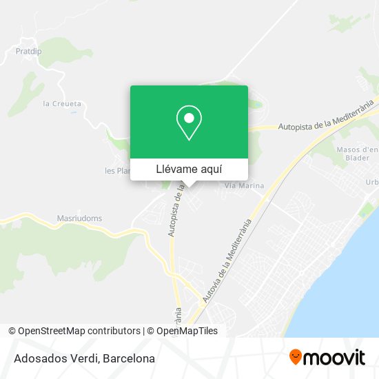 Mapa Adosados Verdi
