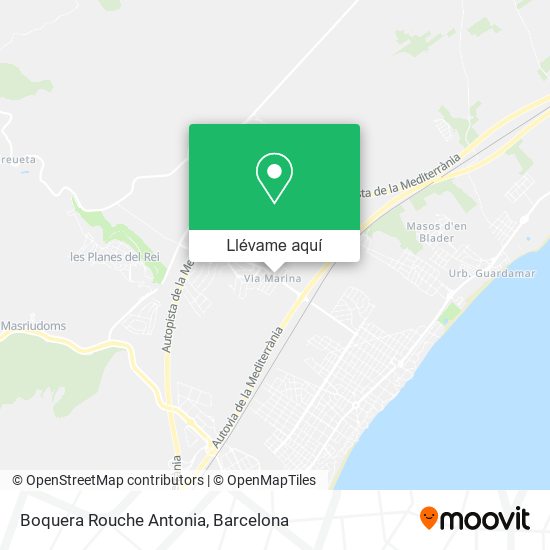 Mapa Boquera Rouche Antonia