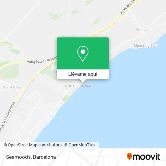 Mapa Seamoods