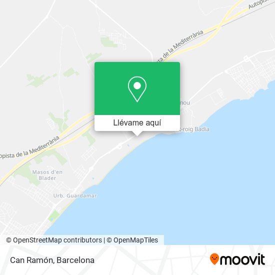 Mapa Can Ramón
