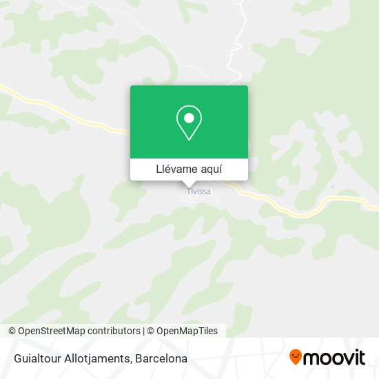 Mapa Guialtour Allotjaments