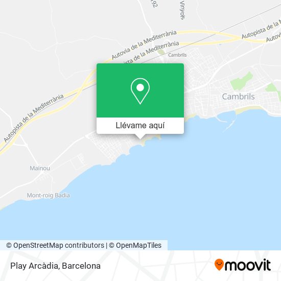 Mapa Play Arcàdia