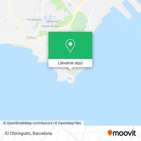 Mapa El Chiringuito