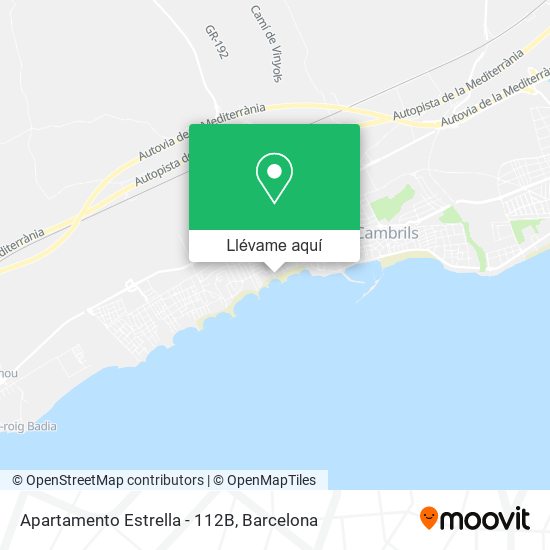 Mapa Apartamento Estrella - 112B