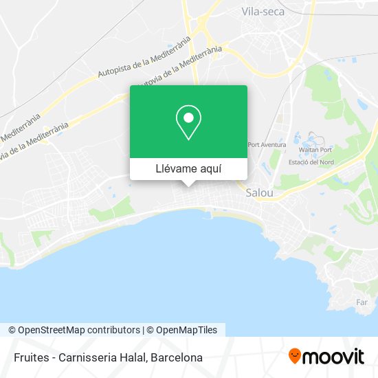 Mapa Fruites - Carnisseria Halal