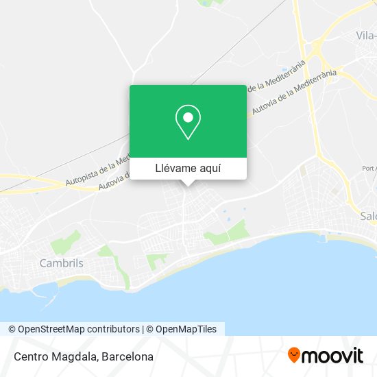 Mapa Centro Magdala