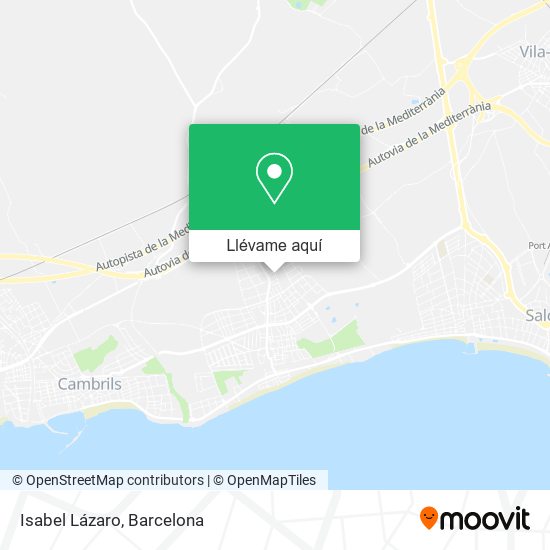 Mapa Isabel Lázaro