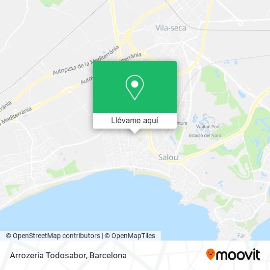 Mapa Arrozeria Todosabor