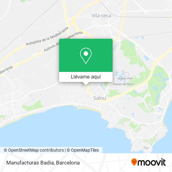 Mapa Manufacturas Badia
