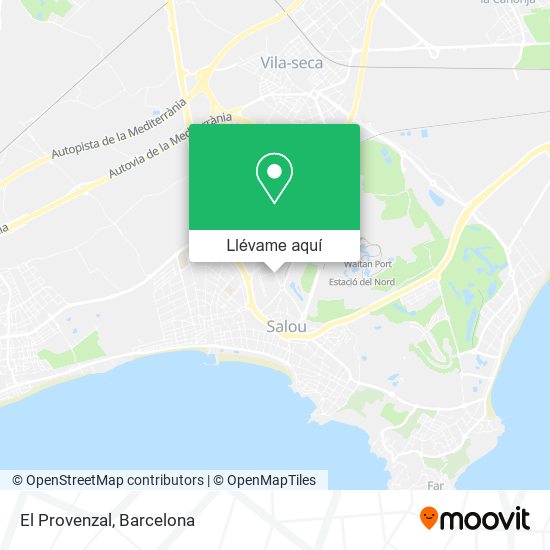 Mapa El Provenzal