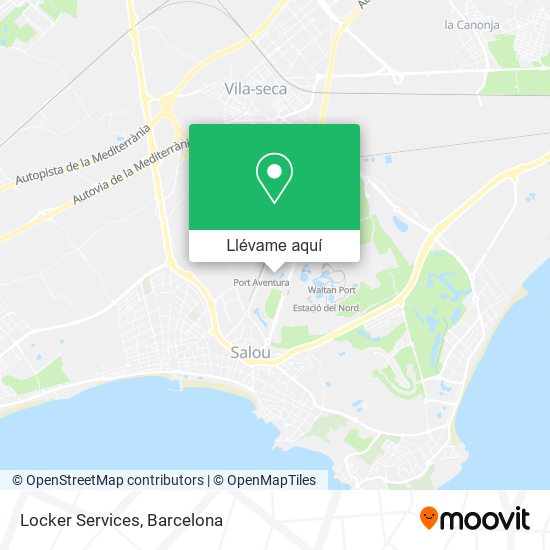 Mapa Locker Services