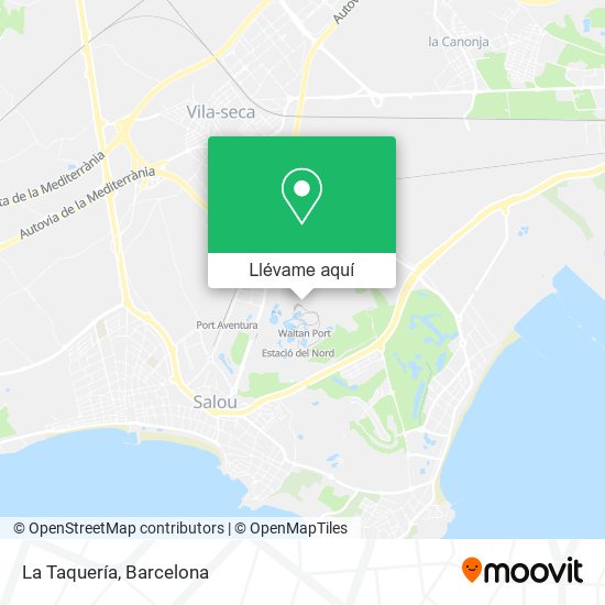 Mapa La Taquería