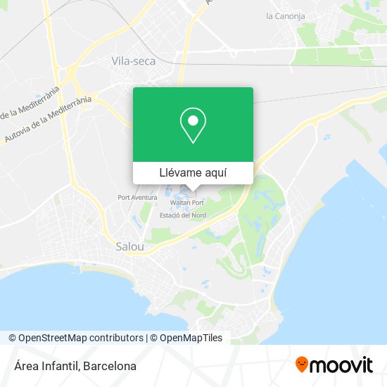Mapa Área Infantil