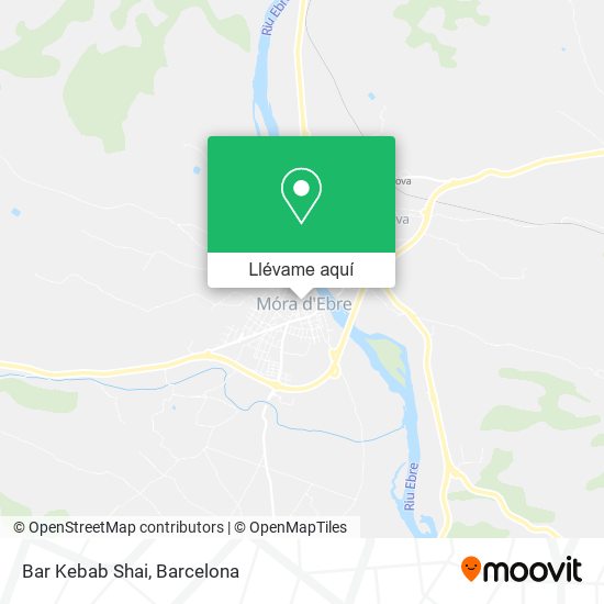 Mapa Bar Kebab Shai