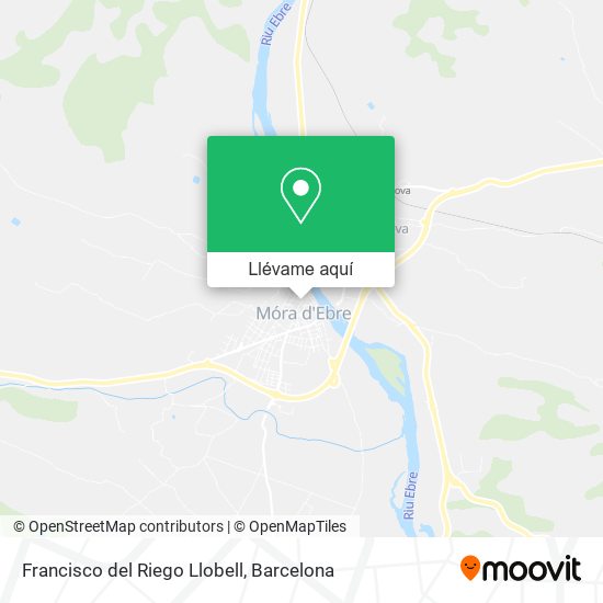 Mapa Francisco del Riego Llobell
