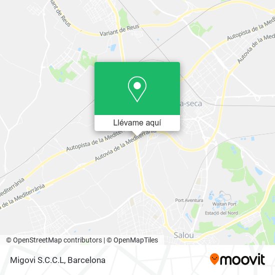Mapa Migovi S.C.C.L