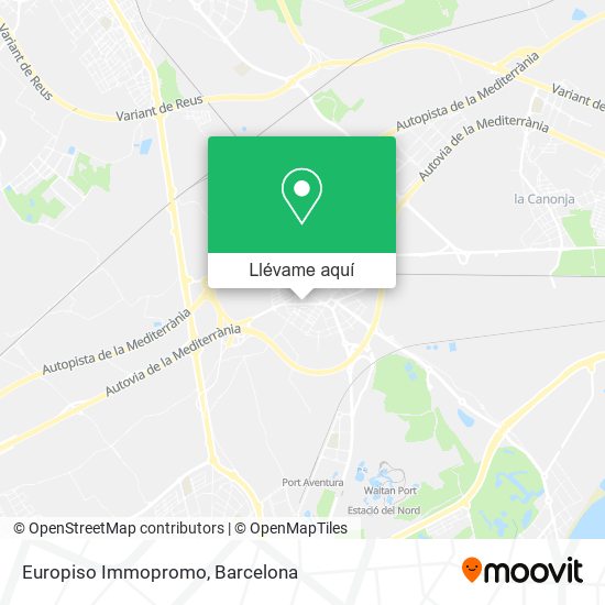 Mapa Europiso Immopromo