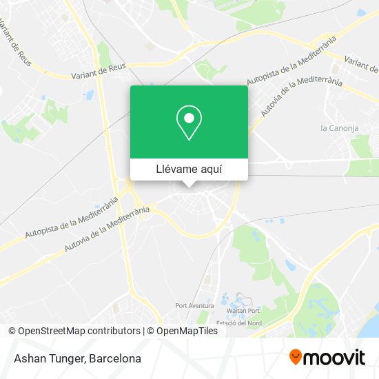 Mapa Ashan Tunger