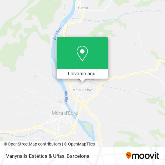Mapa Vanynails Estética & Uñas