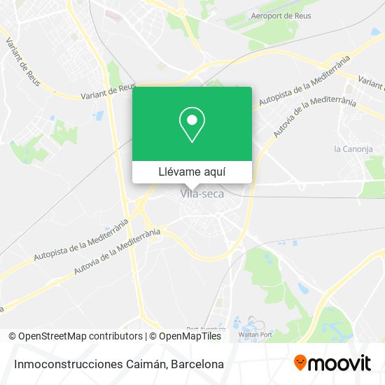 Mapa Inmoconstrucciones Caimán