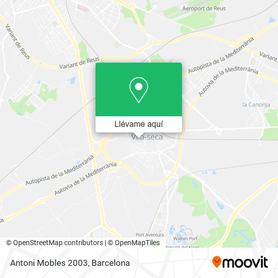 Mapa Antoni Mobles 2003