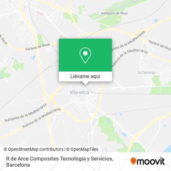 Mapa R de Arce Composites Tecnología y Servicios