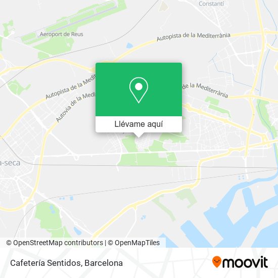 Mapa Cafetería Sentidos