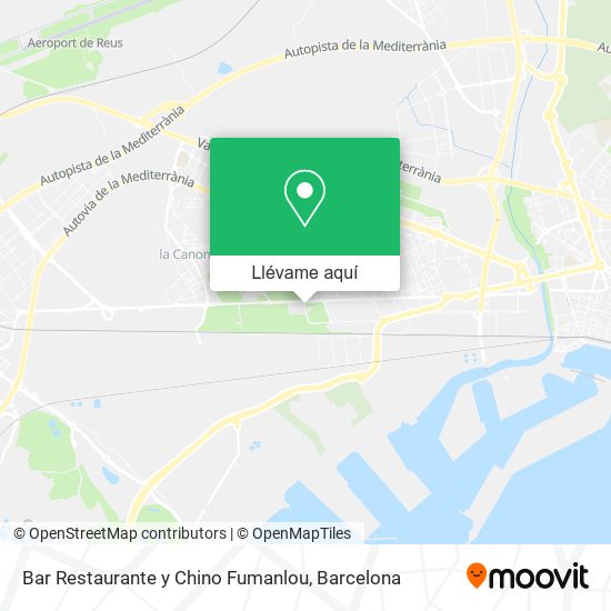Mapa Bar Restaurante y Chino Fumanlou
