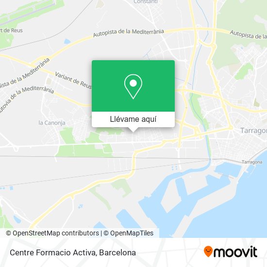 Mapa Centre Formacio Activa