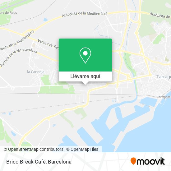 Mapa Brico Break Café