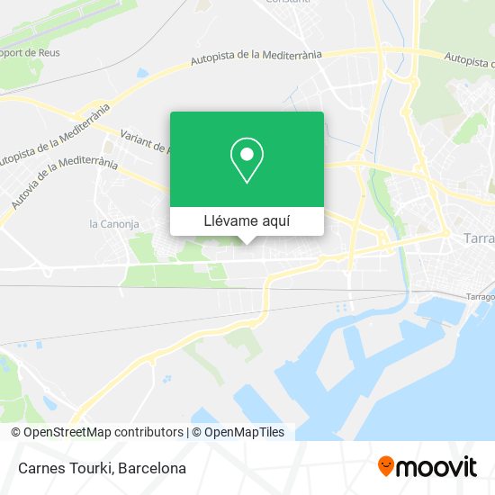 Mapa Carnes Tourki