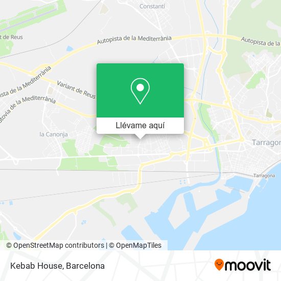 Mapa Kebab House