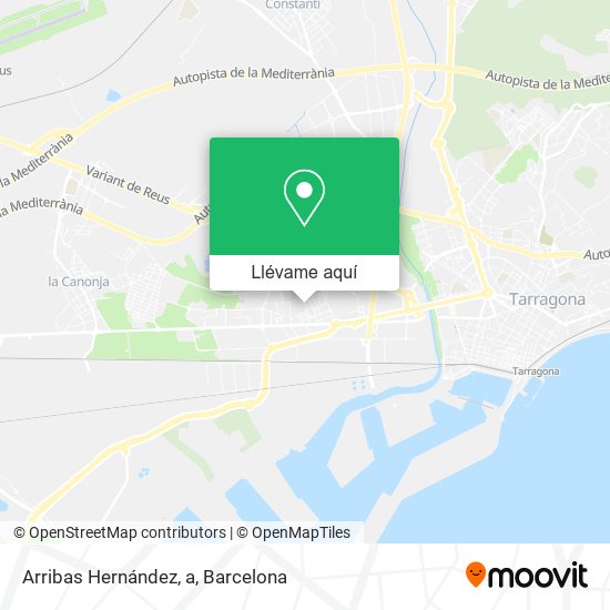Mapa Arribas Hernández, a