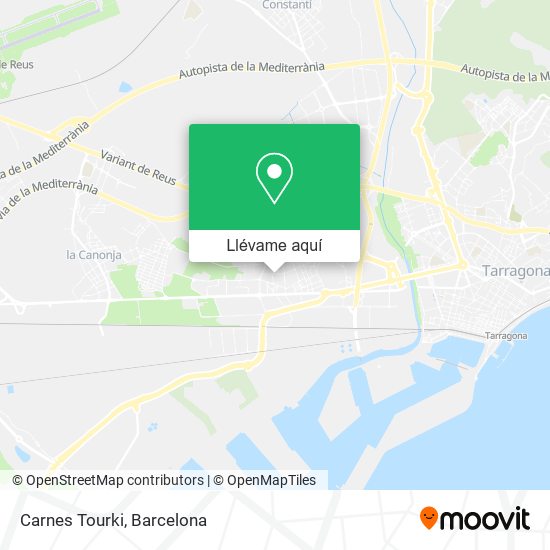 Mapa Carnes Tourki