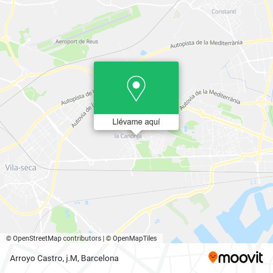 Mapa Arroyo Castro, j.M
