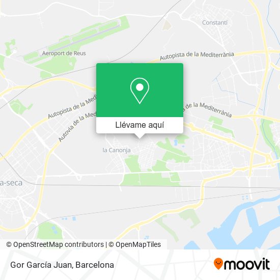 Mapa Gor García Juan