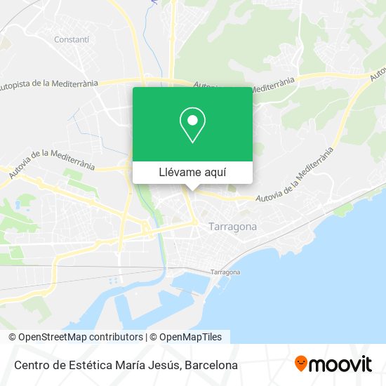Mapa Centro de Estética María Jesús