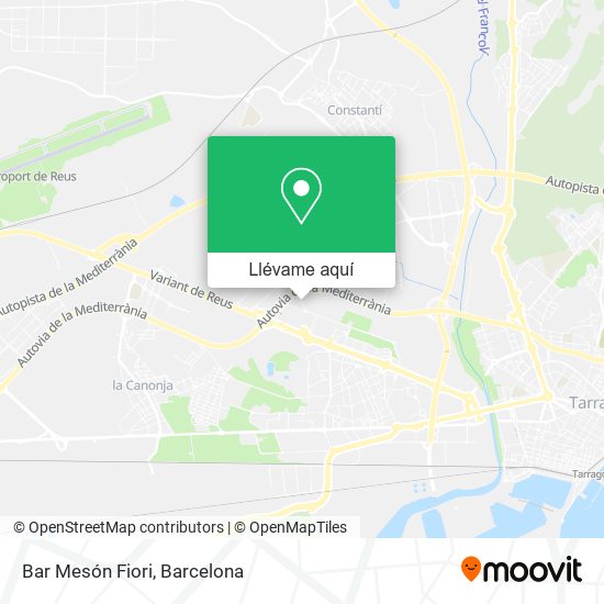 Mapa Bar Mesón Fiori