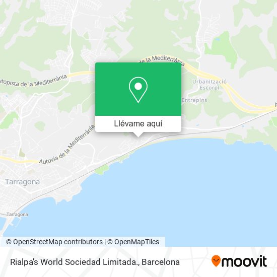 Mapa Rialpa's World Sociedad Limitada.