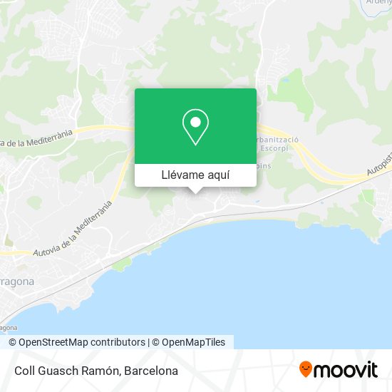 Mapa Coll Guasch Ramón