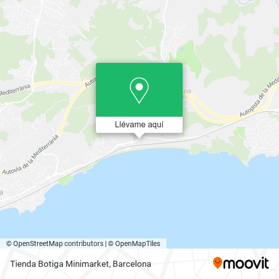 Mapa Tienda Botiga Minimarket
