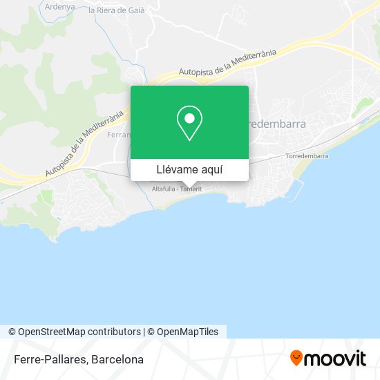 Mapa Ferre-Pallares