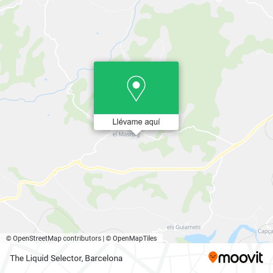Mapa The Liquid Selector
