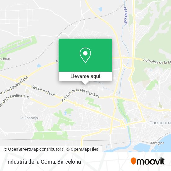 Mapa Industria de la Goma