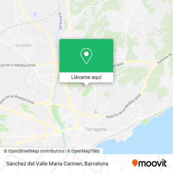 Mapa Sánchez del Valle Maria Carmen