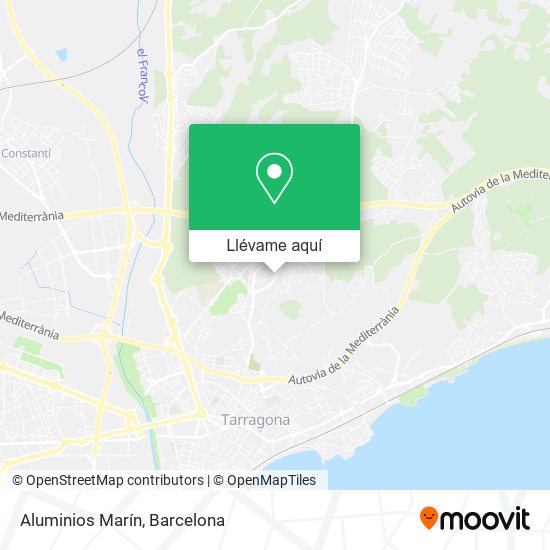 Mapa Aluminios Marín