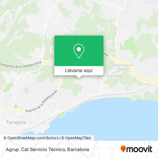 Mapa Agrup. Cat Servicio Técnico