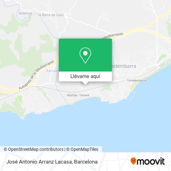 Mapa José Antonio Arranz Lacasa
